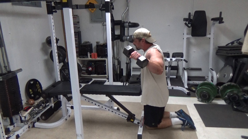 Bench Lift Lateral Raises For Resistance at the Bottom of the exercise