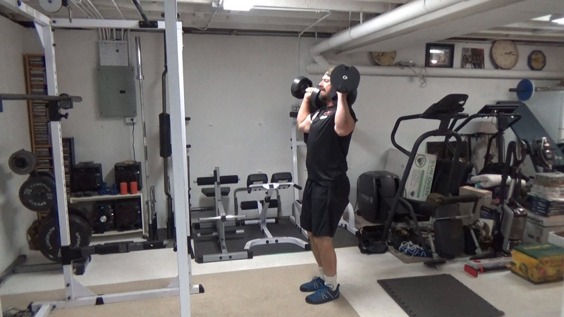 In-Set Superset of Laterals and Presses For Building Wider Shoulders