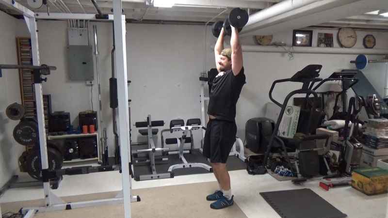 In-Set Superset of Laterals and Presses For Building Wider Shoulders