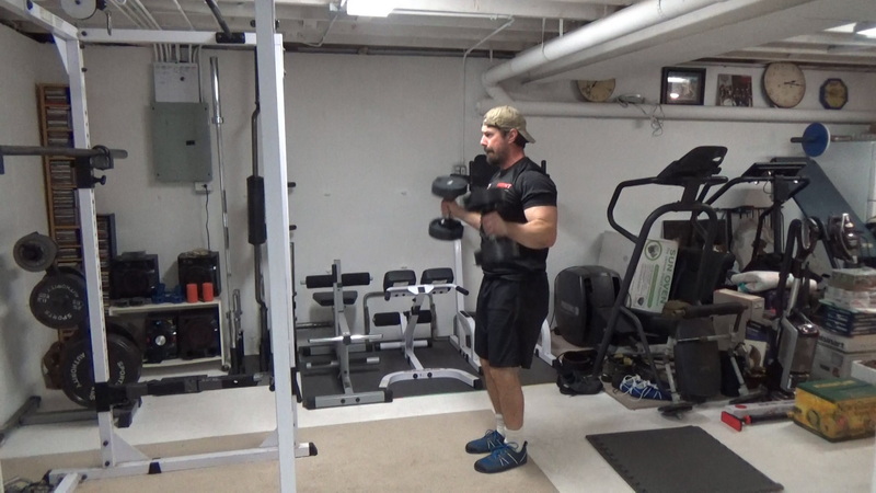 In-Set Superset of Laterals and Presses For Building Wider Shoulders