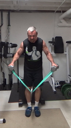 Magnet Dumbbell-Plate-Band Laterals For Complete Side Delt Training