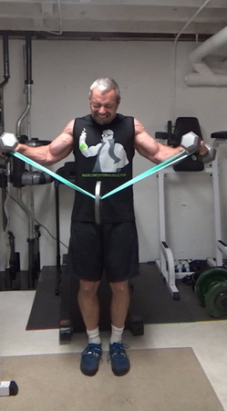 Magnet Dumbbell-Plate-Band Laterals For Complete Side Delt Training