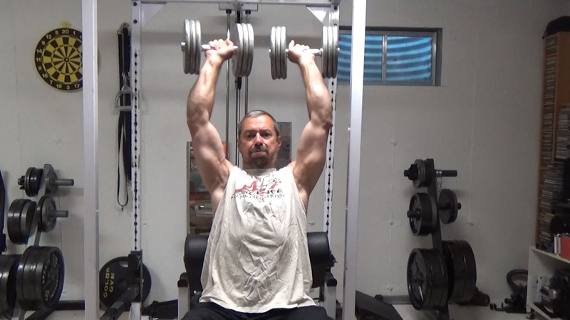 Reverse Alternating Dumbbell Shoulder Press For Building Bigger Shoulders