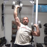 Reverse Alternating Dumbbell Shoulder Press For Building Bigger Shoulders
