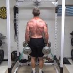 Band-Dumbbell Shrugs for Bigger Middle Traps