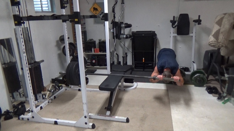 Counterbalance Bodyweight Tricep Extensions For The Long Head of the Triceps