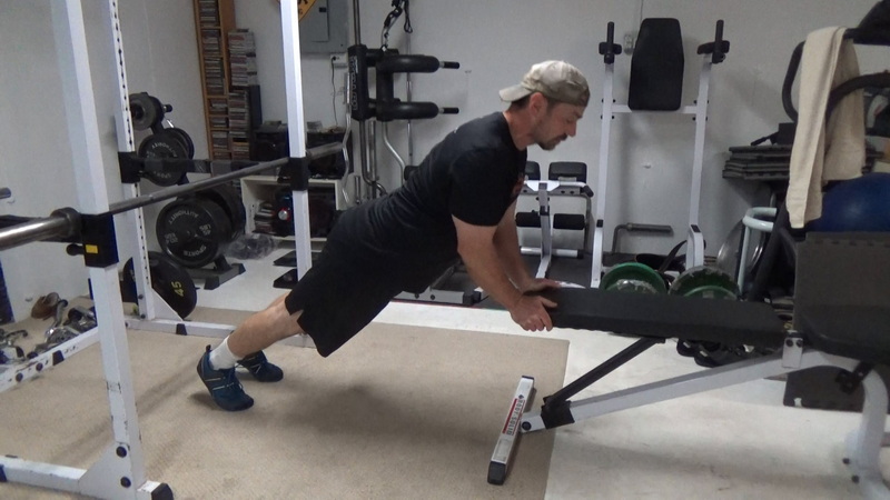 Elevated Neutral Grip Tiger Bends - Bodyweight Training For The Lateral Head of The Triceps Top easy