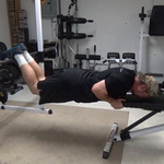 Elevated Neutral Grip Tiger Bends - Bodyweight Training For The Lateral Head of The Triceps