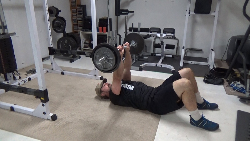 In-Set Supersets With the EZ Curl Bar For Total Tricep Training Top