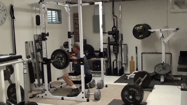 Bottom-Start Front Squats