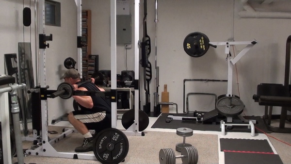 Light Barbell Squat